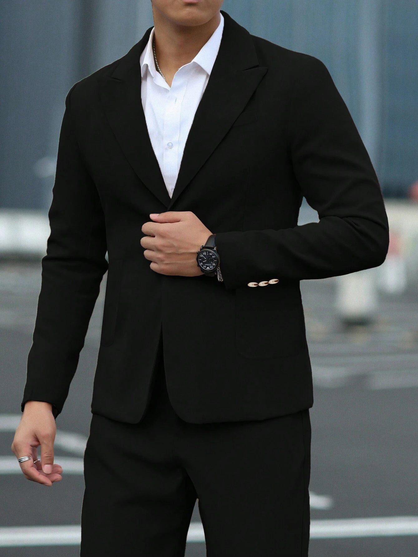 Ensemble costume 2 pièces homme : veste et pantalon