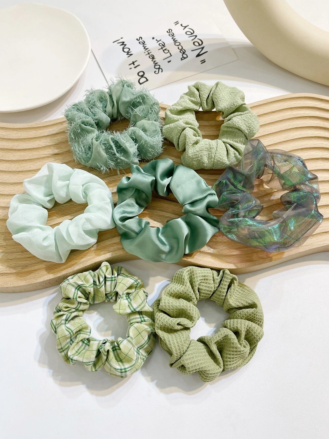 7 pièces Chouchous