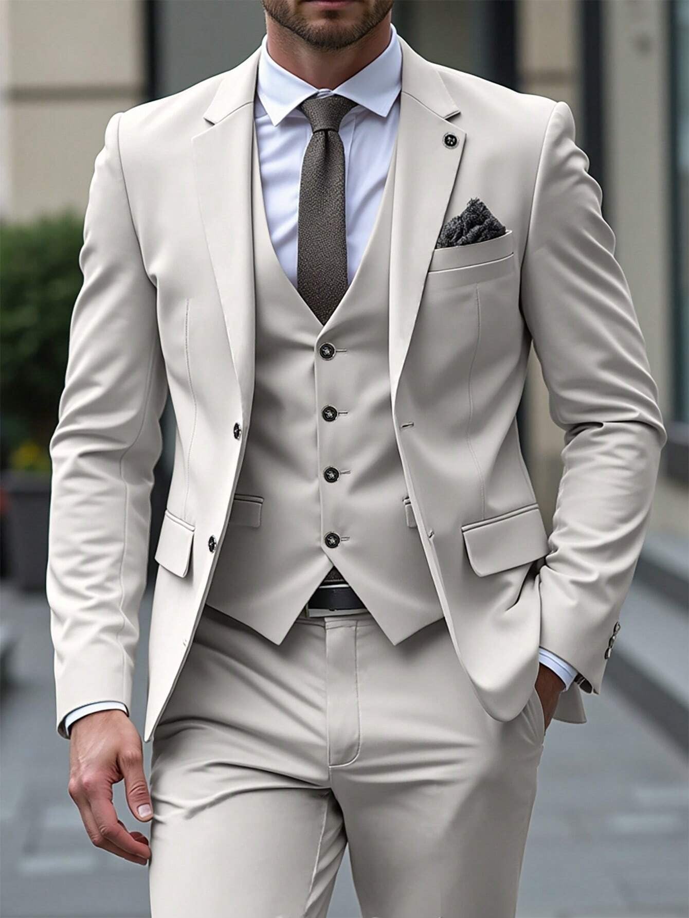 Manfinity Mode Ensembles de veste de costume
