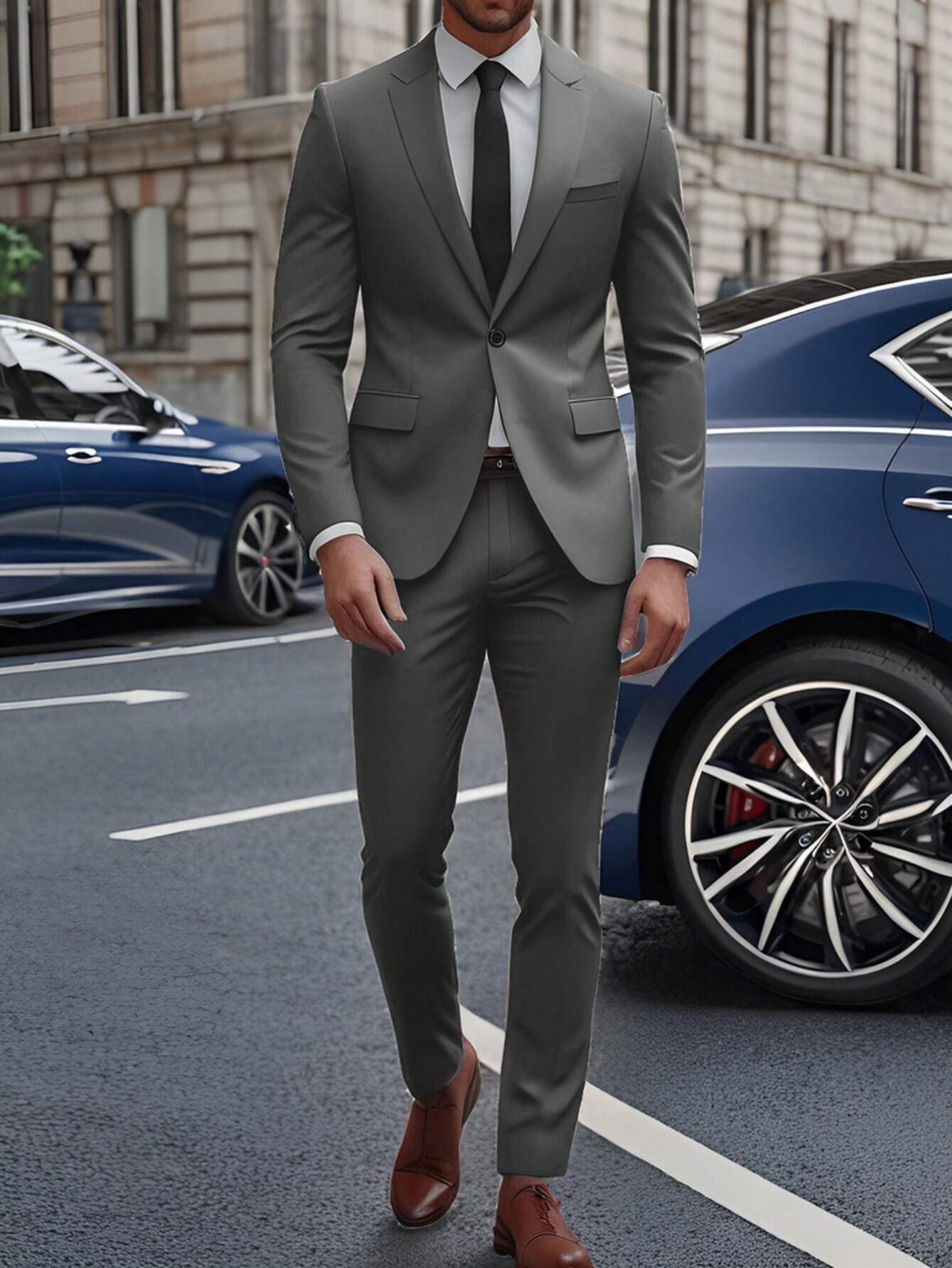 Ensemble costume Homme Pantalon & Blazer à bouton