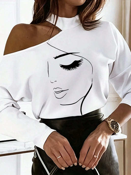 Tee-shirt Femmes asymétrique