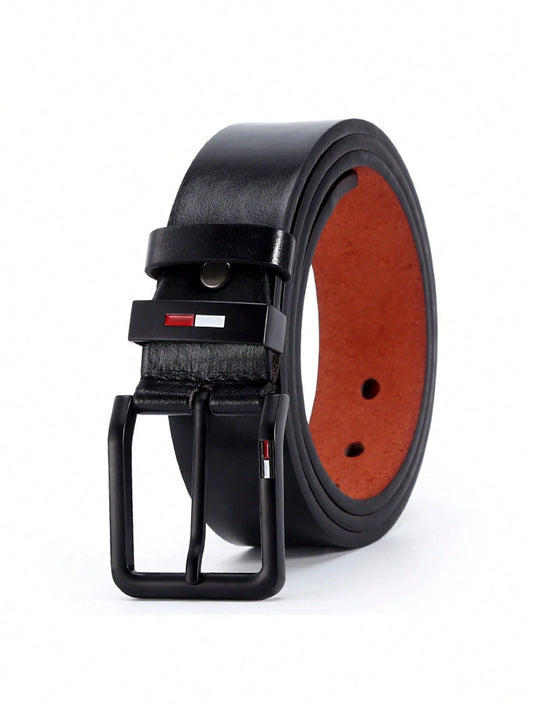 Ceinture noire homme long de 25cm