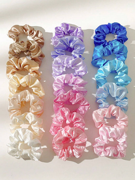 20 pièces Ensemble de chouchous pour femmes