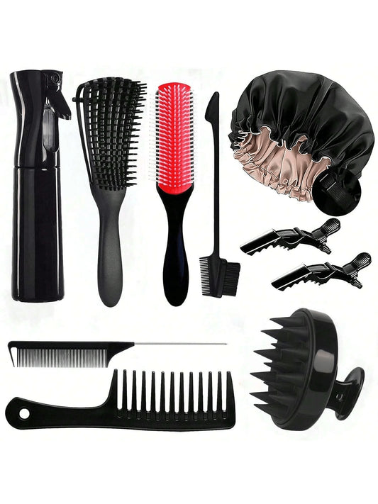 10 pièces kit d'accessoires pour cheuveux