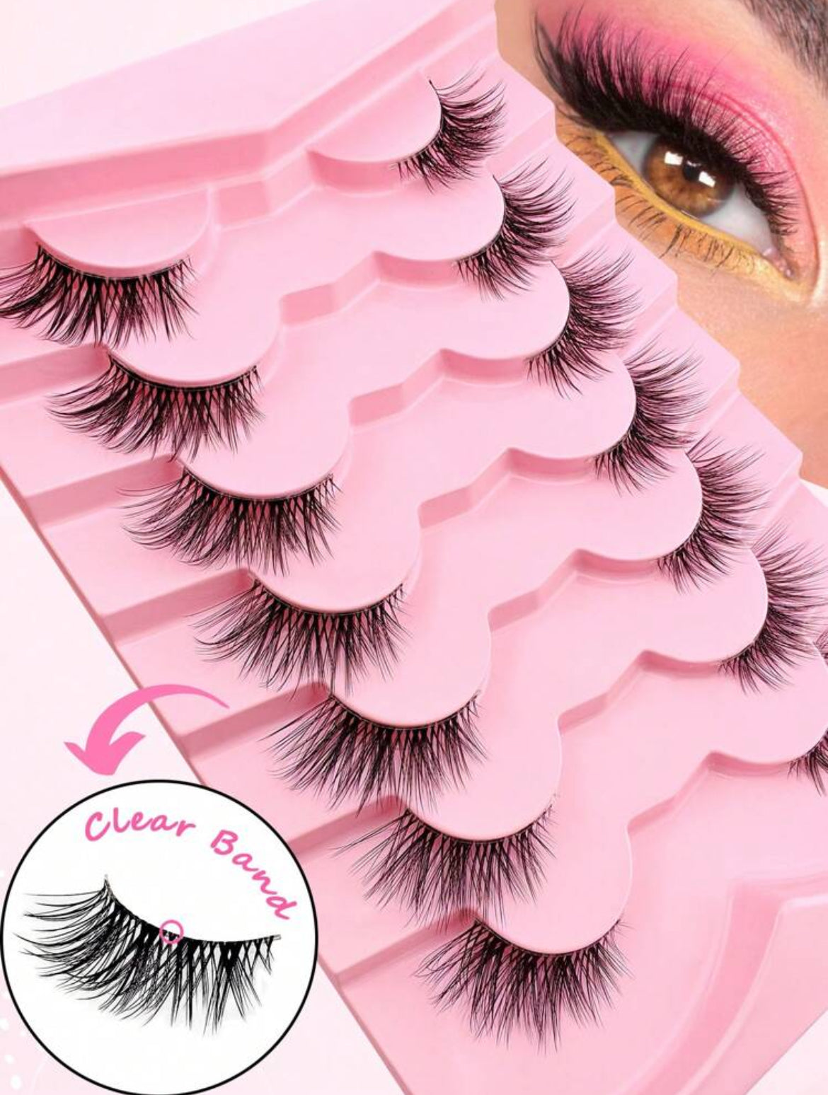 Paires de faux cils