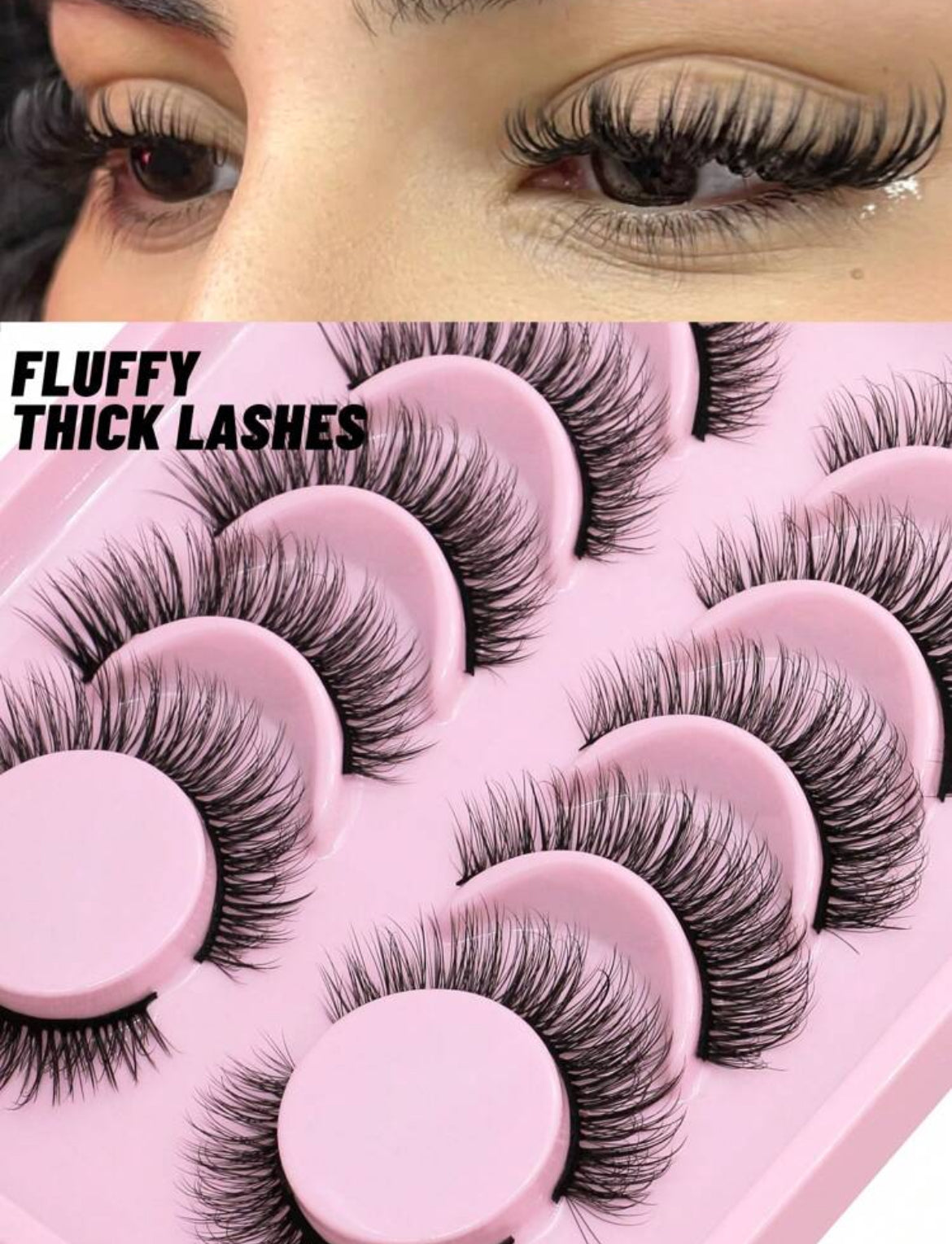 Paires de faux cils