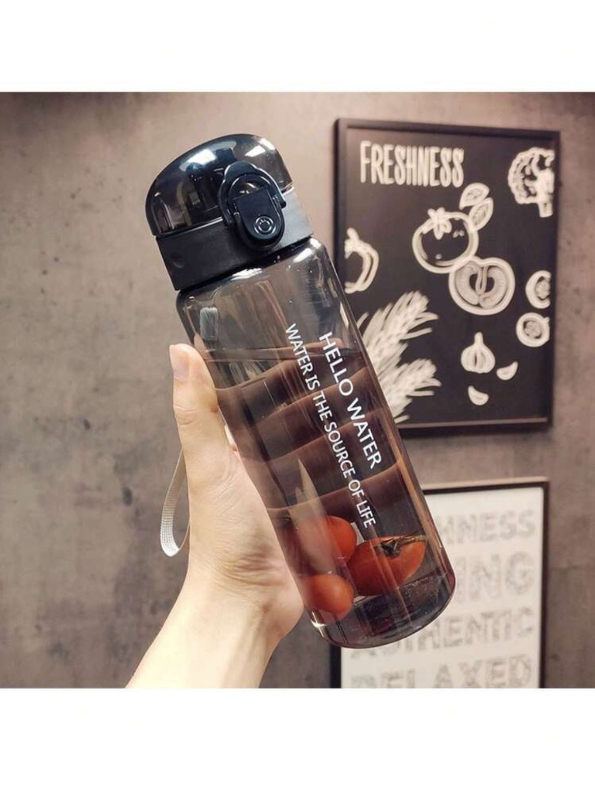 1 pièce Bouteille d'eau de sport de 780 ml unisexe