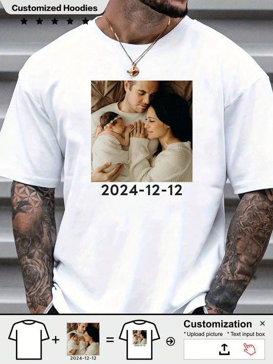 Tee-shirt personnalisable pour hommes